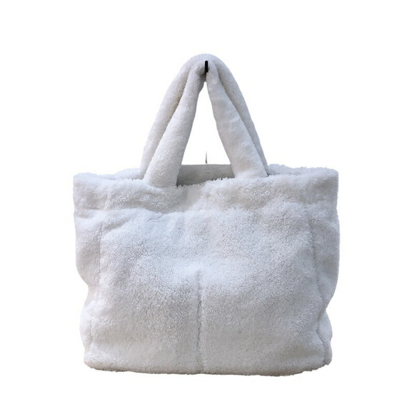 Prada Fur Tote Bag Black - Picture 2 of 16